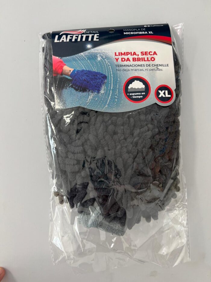 Guante XL Microfibra con Rastas