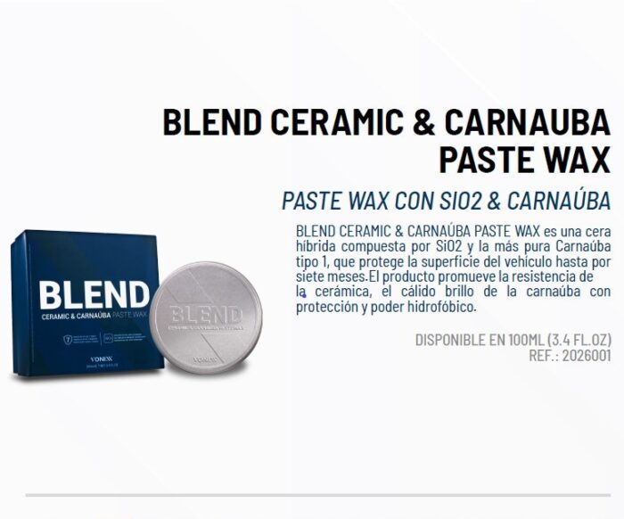 Blend Paste Wax x 100 ml