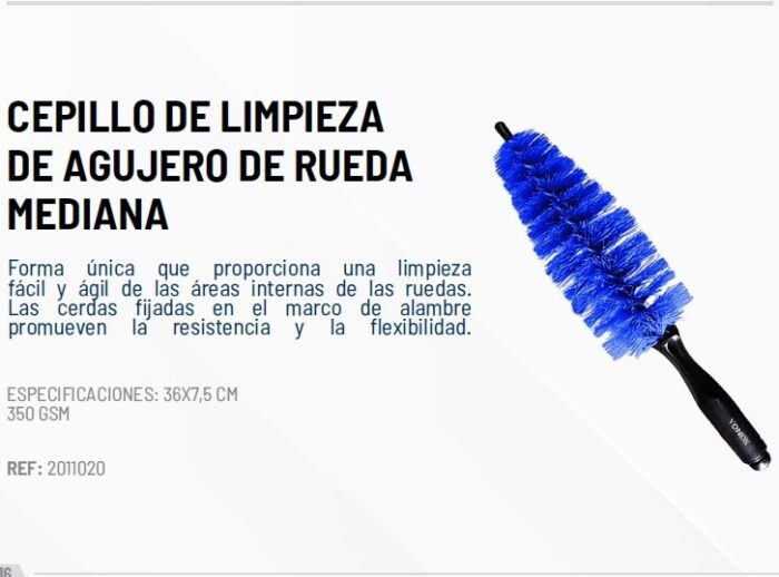 Cepillo Limpia Llantas Mediano