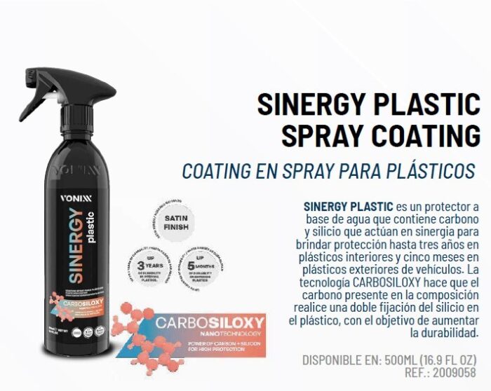 Sinergy Plastic x 500 ml