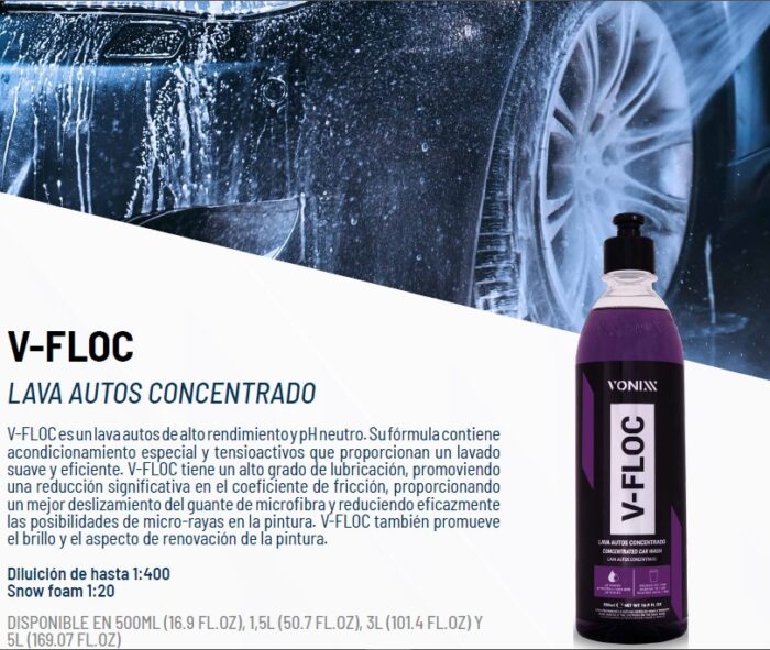 Shampoo V-Floc x 5 Lts - Imagen 2